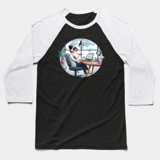 Work From Anywhere - Remote Worker Baseball T-Shirt